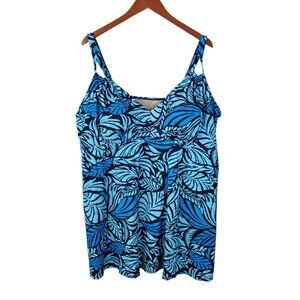 Swimsuits For All Tankini Swimsuit Top Plus 26W 26 Swim Tank Wire Free Baithing